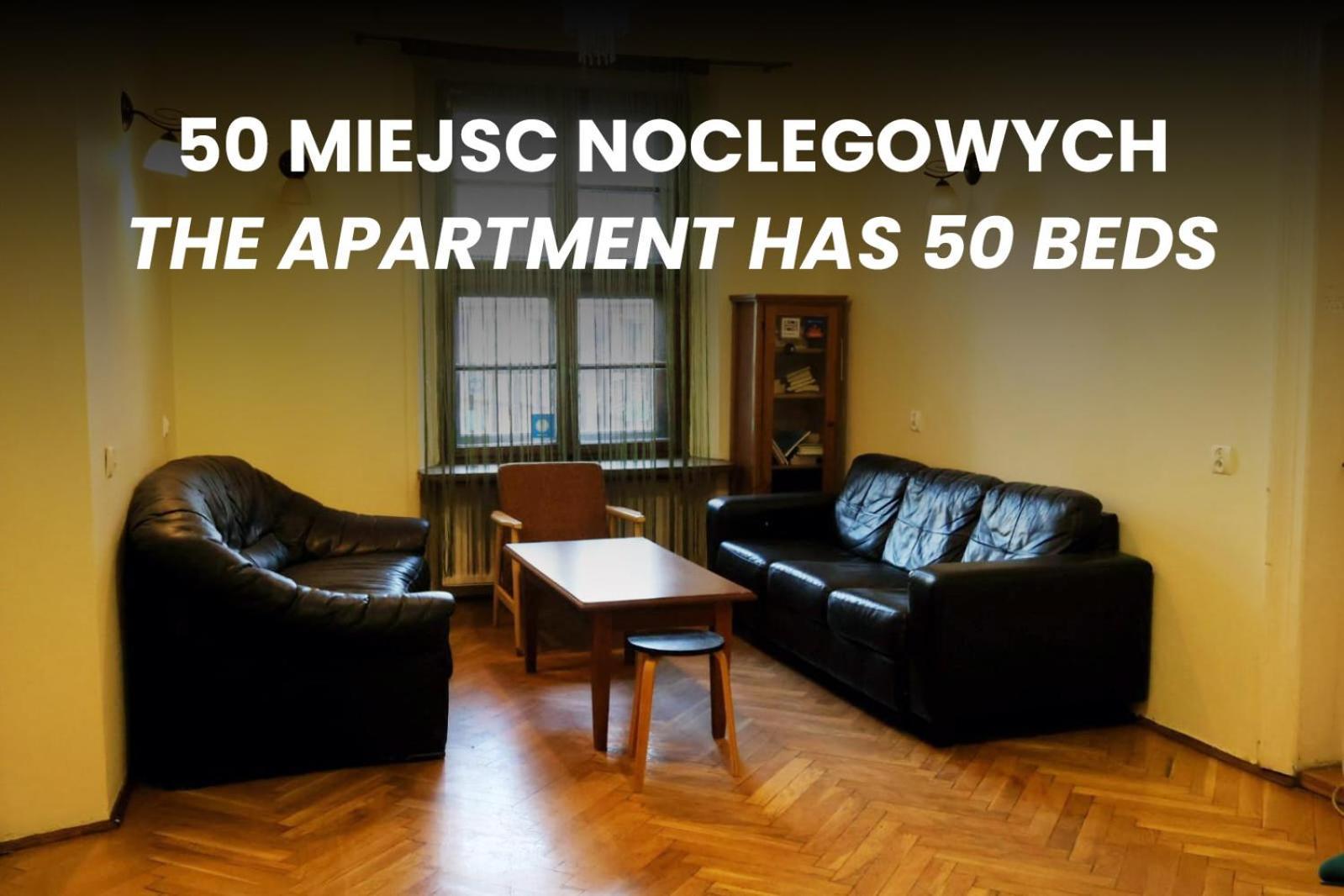 50 People Apartment Kraków Exteriör bild
